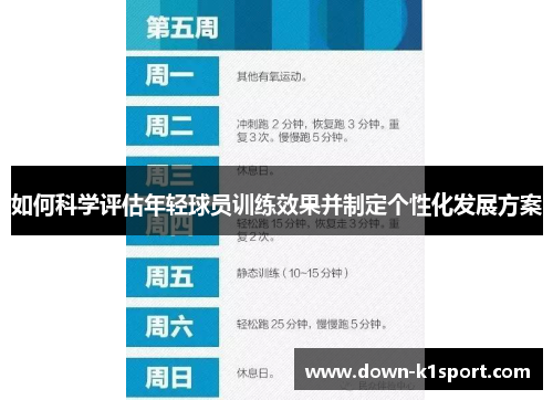 如何科学评估年轻球员训练效果并制定个性化发展方案